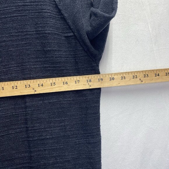 J.CREW/JEANS Slim Knit Long Sleeve Crew Neck Pullover Sweater Men Charcoal Used - Picture 4 of 16